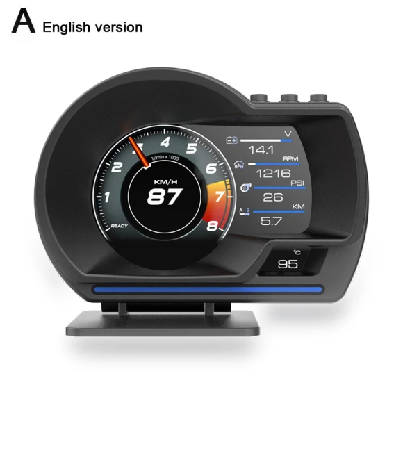 Smart Gauge Car HUD Display — Boost, Rustic Elegance House