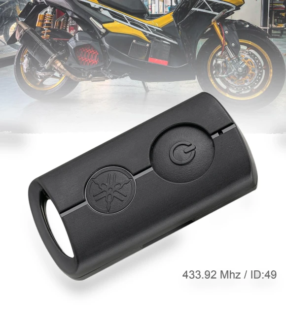 Smart Remote Key Fob — Keyless Entry, Motorcycle