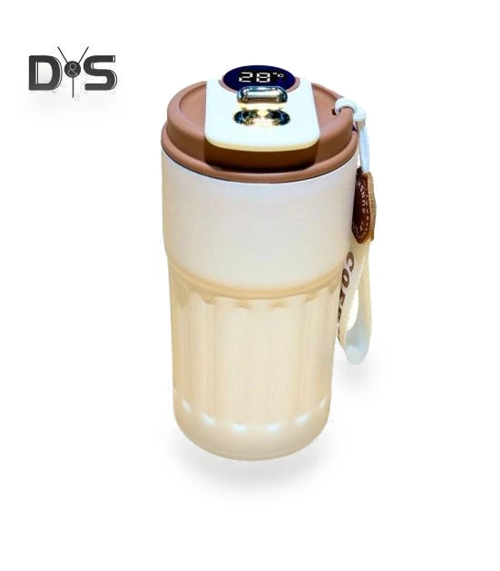 Smart Vacuum Coffee Mug with Temperature Display — Beverage Warmers, FINE DAY