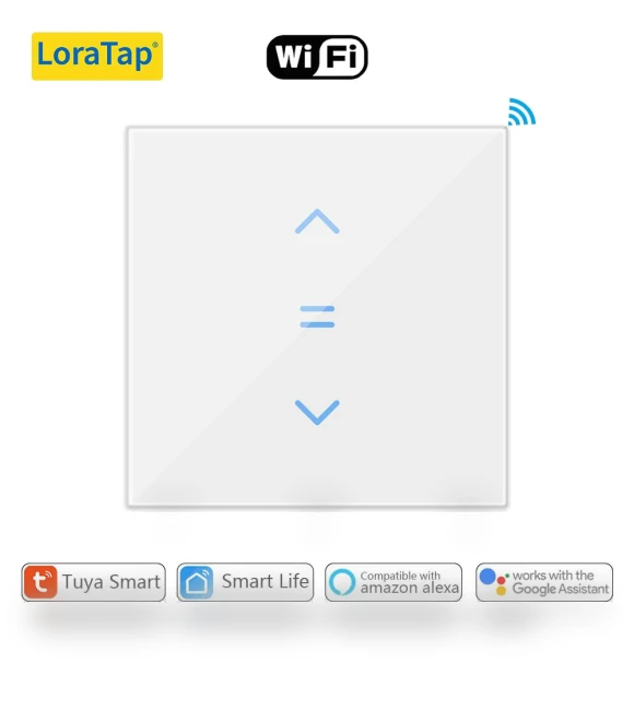 Smart WiFi Curtains Blinds Switch — Smart Home Hubs & Controllers, LoraTap