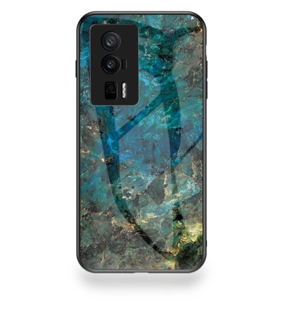 Tempered Glass+PC+TPU Case Marble Pattern Printing Protective Phone Cover — Phone Accessories, Smartwatch 2025