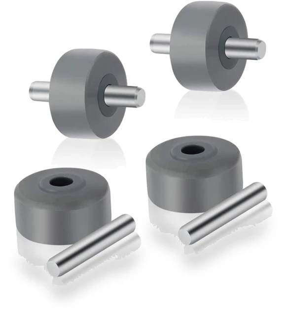 Vacuum Robot Wheel — Parts & Accessories, Three Body
