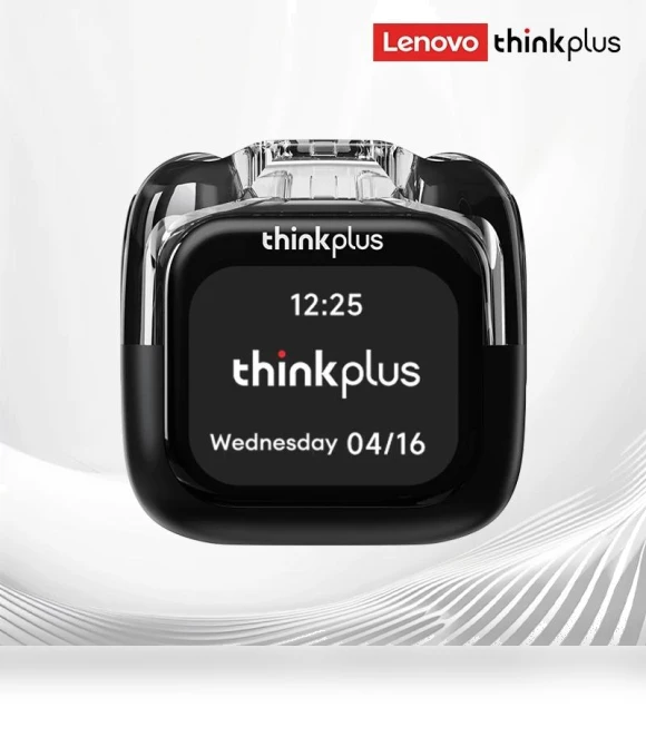 Wireless Earbuds with Smart Touch Display — Audio Gear, Lenovo
