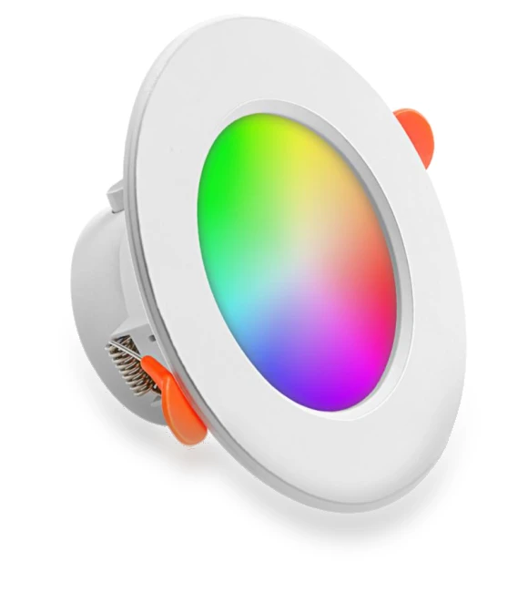 Colorful LED Ceiling Light — Overhead Lighting, Cosy Homes
