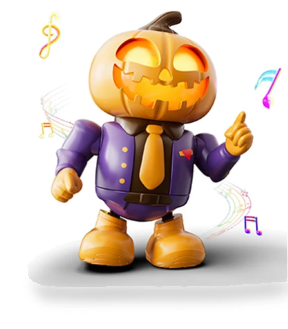 Halloween Dancing Robot Toy — Spooky Sounds, Qinhe