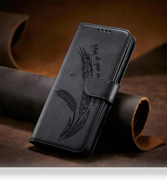 Leather Phone Case with Card Holder — Flip Cases, huhong718