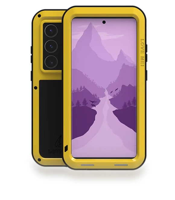 Metal+Silicone Phone Cover — Phone Accessories, LOVE MEI