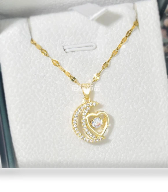 Moon Love Smart Necklace — Smart Jewelry, Commodity Jewel
