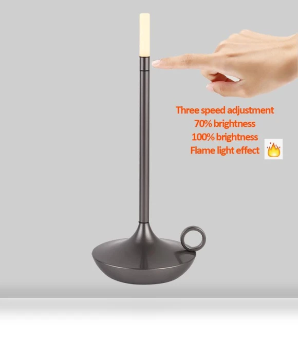 Rechargeable Wireless Touch Lamp — Study & Desk Lighting, Cosy Homes