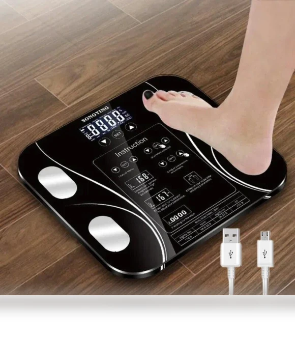 Smart Body Fat Scale — Body Composition Analysis, Various wearables