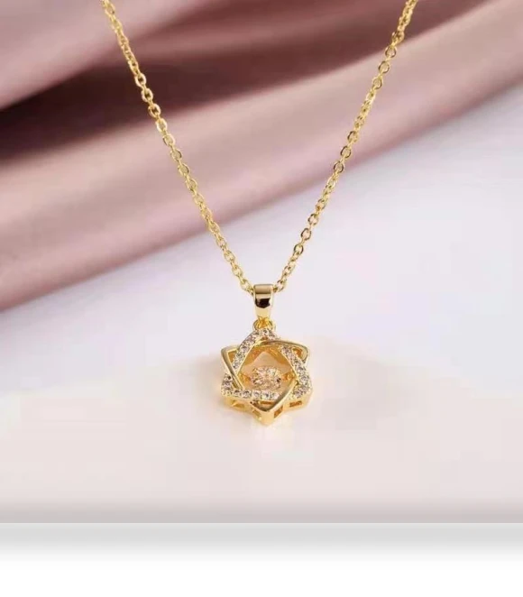 Smart Hexagram Necklace — Smart Jewelry, Commodity Jewel