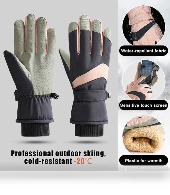 Winter Ski Gloves — Gloves & Mittens, Sixx