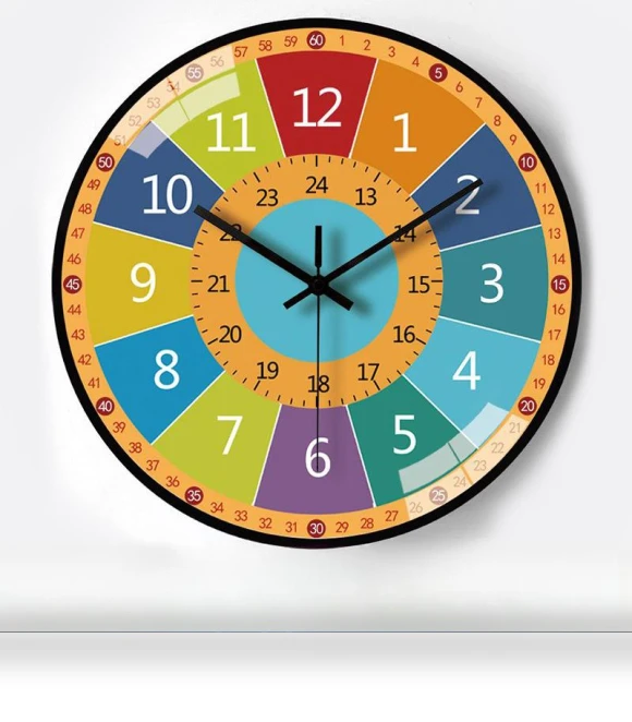 12-inch Automatic Synchronization Radio Wall Clock — Clocks, Window glass film