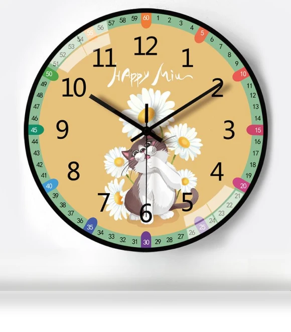 12-inch Automatic Synchronization Radio Wall Clock — Clocks, Window glass film