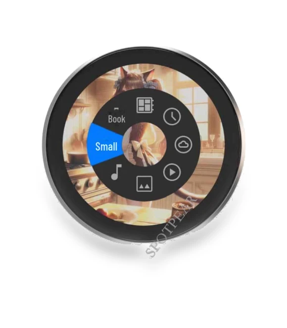 AI Voice Chat with Round Display — Handheld Devices, ElectroCN