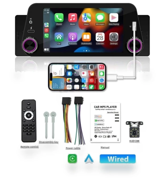 Car Multimedia Player with Carplay and Android Auto — Stereo Receivers, CreativeCode