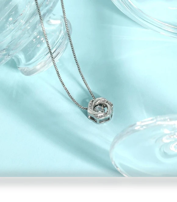 Dancing Petals Pendant Necklace — Smart Jewelry, Wipon