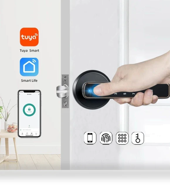 Digital Door Lock with Fingerprint — Locks, The Romantics