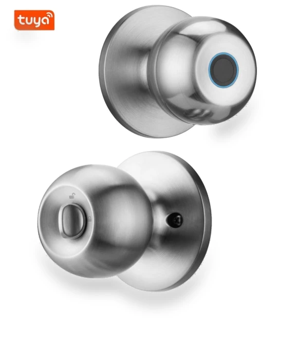 Smart Door Lock with Fingerprint Scanner — Biometric Security, Crown Global