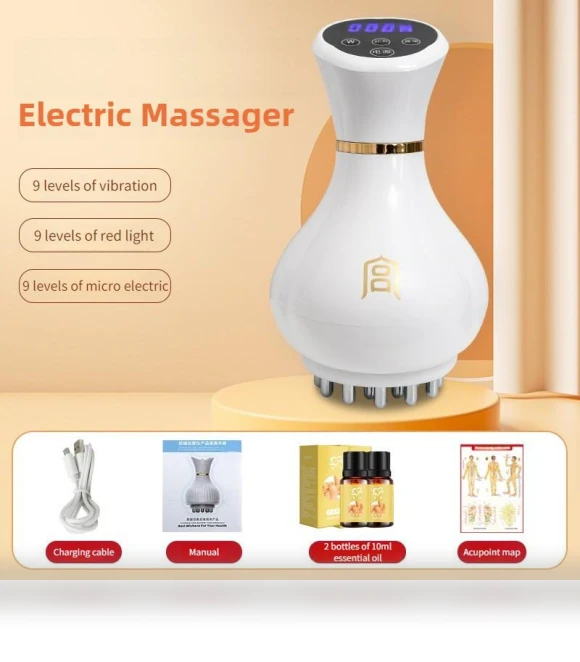 Smart Multifunctional Electric Meridian Brush — Back Relief Solutions, Crown Global