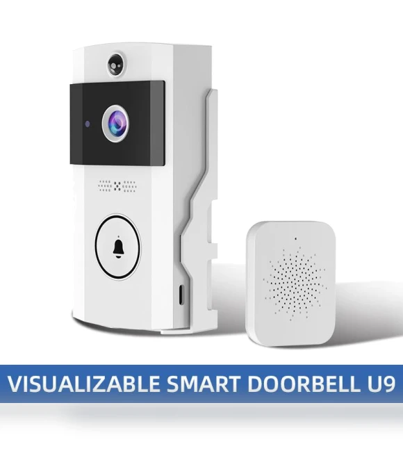 Wireless Doorbell Camera with Solar Charging — Smart Home Security, NEOLOVELY