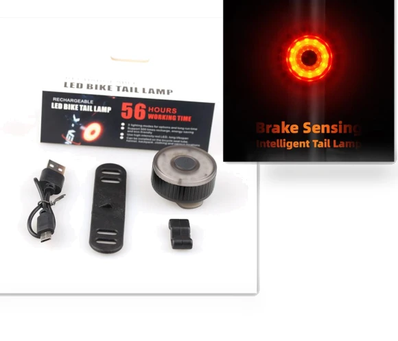 Wireless Remote Control Bike Tail Light — Bike Headlights, HOME-Auto-001