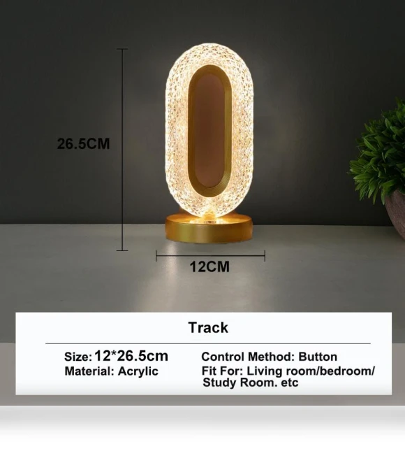 3D Crystal Touch Control Night Light — Night Lights, weve