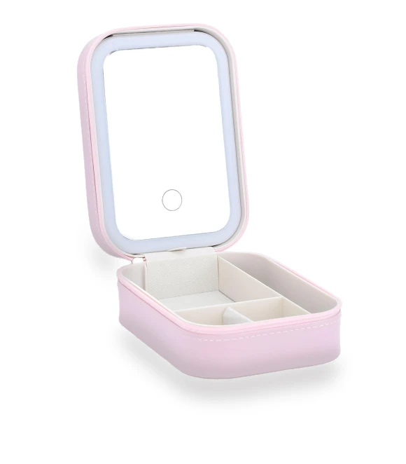 Cosmetic Bag with LED Mirror — Cosmetic Cases, GoolRC