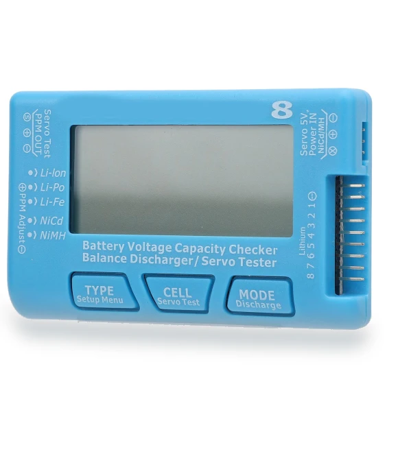 Digital Battery Capacity Checker Controller — Battery Testers, DIYelecs