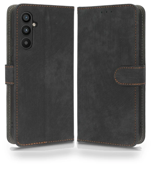 Leather Phone Case Stand with RFID Blocking — Phone Accessories, Smartwatch 2025