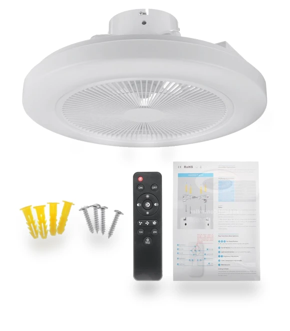 LED Ceiling Fan with Light — Ceiling Fan Wall Controls, Pro DIY Tool