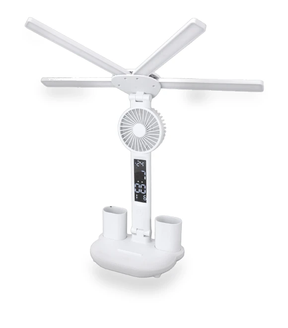 LED Desk Lamp with Fan — Desk Lamps, Koogeelife