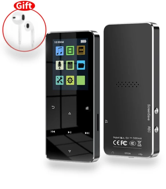 Metal Touch MP3 MP4 Music Player — Portable Media Players, Meiteai-All