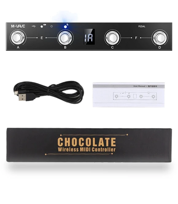 Portable MIDI Controller Footswitch — MIDI Control Devices, M-VAVE