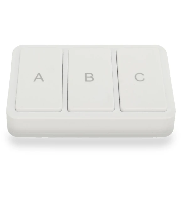 Smart Scene Remote 3 Gang — Remote Controls, DIYelecs