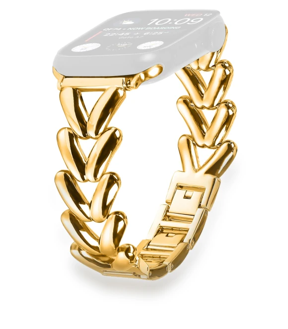 Twisted Metal Zinc Alloy Watch Band — Bands, Smartwatch 2025
