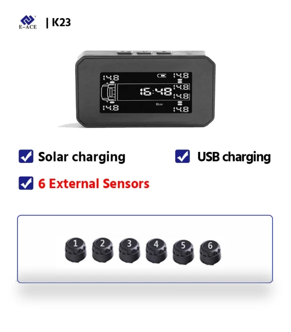 Tire Pressure Monitoring System — Accessories, E-ACE