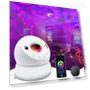 Thumbnail Smart Voice Control Galaxy Kids Space Moving Water Wave Moon Star Nebula Lamp — Kids' Lamps