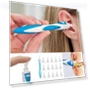 Thumbnail Smart Swab Ear Cleaner with 15 Replacement Parts — Syringes