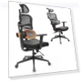 Thumbnail Ergonomic Chair with Adaptive Lower Back Support, Adjustable Armrest and Headrest — Desk Chairs, NEWTRAL