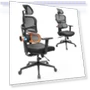 Thumbnail Ergonomic Chair with Adaptive Lower Back Support, Adjustable Armrest and Headrest — Desk Chairs, NEWTRAL