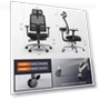 Thumbnail Ergonomic Chair with Footrest, Auto-Following Backrest Headrest, Adaptive Lower Back Support - Black — Desk Chairs, NEWTRAL
