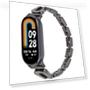 Thumbnail U-shaped Diamond Bracelet Metal Watch Band for Xiaomi Smart Band 9/8 — Bands, Xiaomi