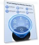 Thumbnail Large Room Air Purifier with HEPA Filter and Sleep Mode — Electrostatic Air Purifiers, ECOSELF