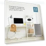 Thumbnail 3.2 Cu.Ft. Compact Refrigerator with Freezer - Slide Out Glass Shelf — Mini Fridges, Igloo