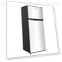 Thumbnail 4.0 Cu.Ft Small Refrigerator with Freezer, Double Door, Stainless Steel — Mini Fridges, BANGSON