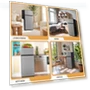 Thumbnail 4.5 Cu.Ft Mini Fridge with Freezer, 2 Doors, Adjustable Shelves — Mini Fridges, Manastin