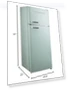 Thumbnail Retro Apartment Size Refrigerator with Top Freezer - 7.5 Cu Ft Capacity — Cooling Solutions, Frigidaire