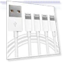 Thumbnail 4Pack Apple MFi Certified Lightning to USB Charging Cable — Lightning, MAILESI
