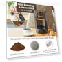Thumbnail Automatic 5-Cup Brew & Drip Coffee Maker with Reusable Filter — Coffee Makers, Elite Gourmet